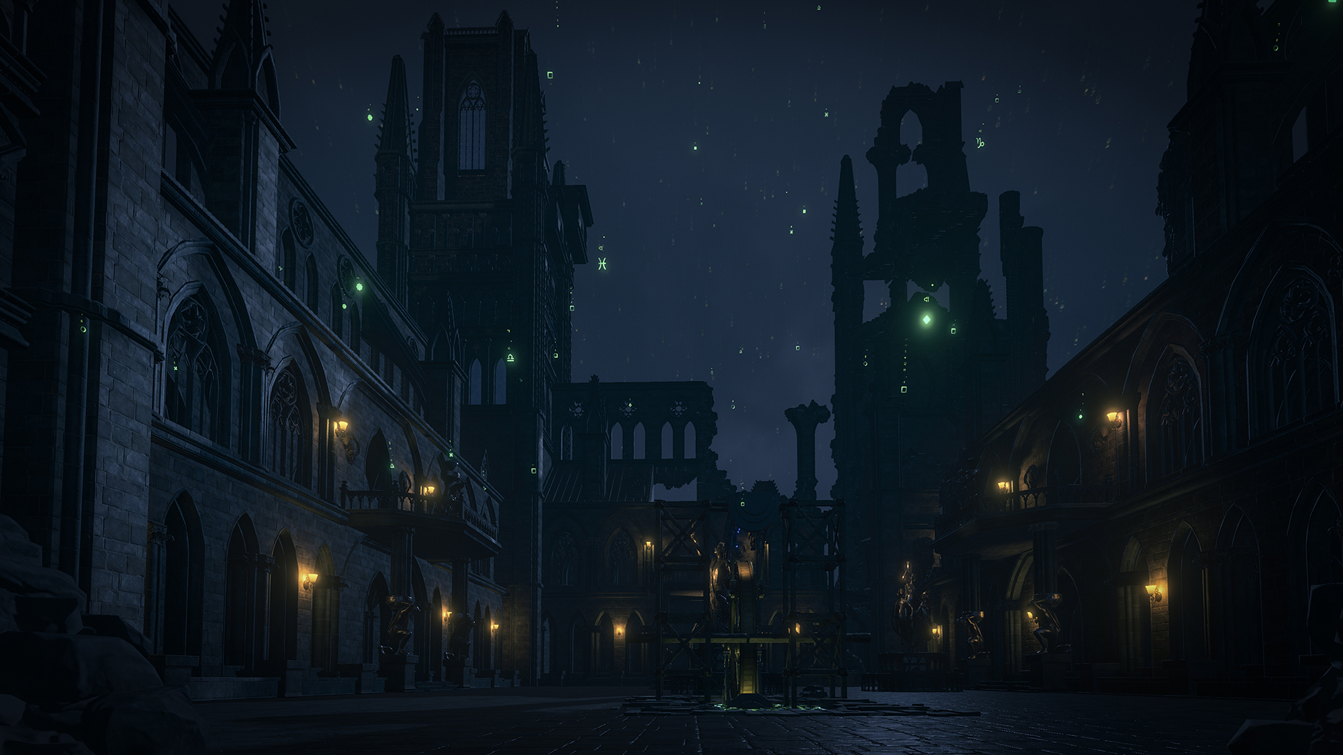 Something was waiting here